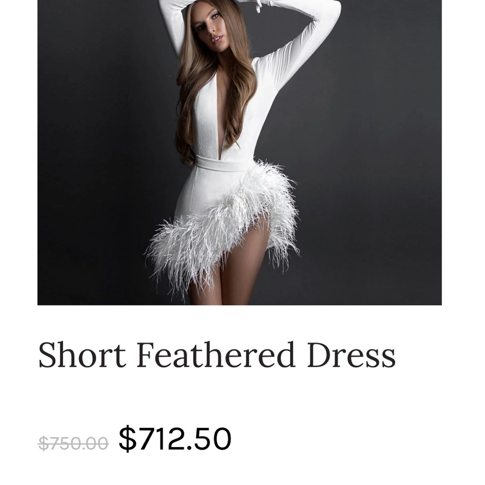 White Tiered Long Sleeve V-Neck Bodycon Dress